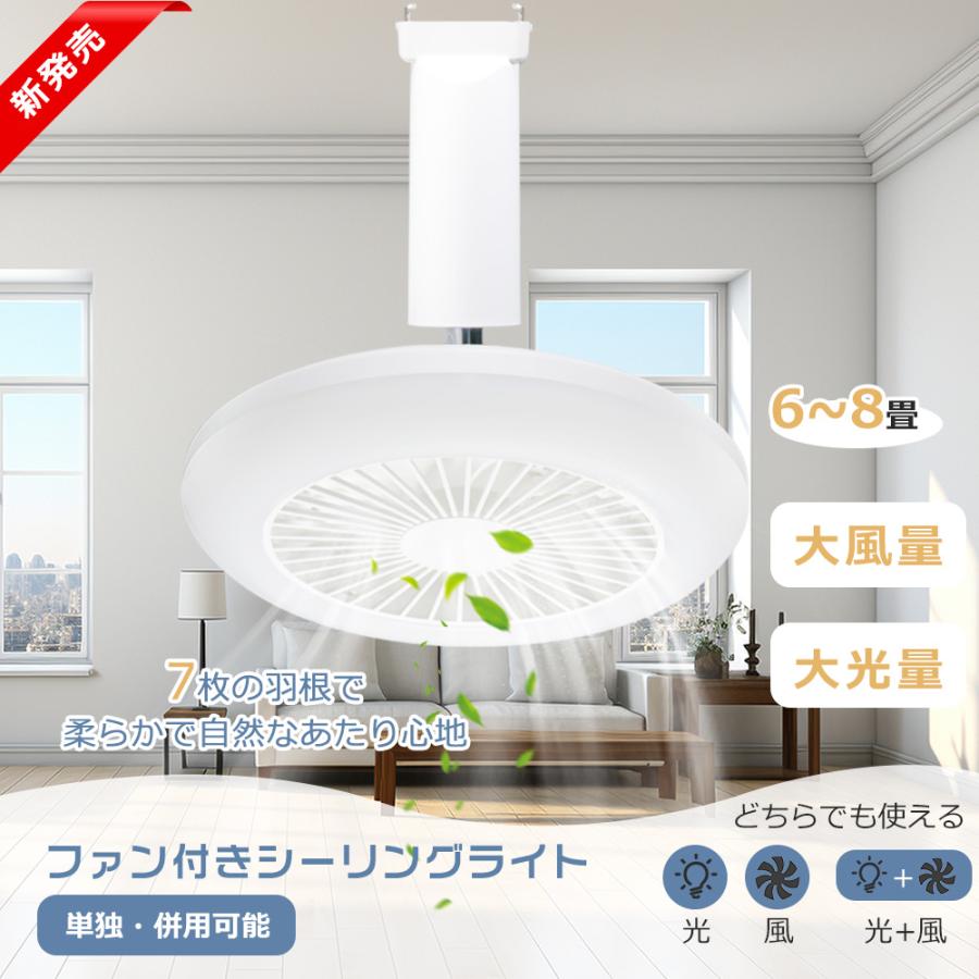 Alexa対応 ファン付きシーリングライト LEDシーリングファンライト
