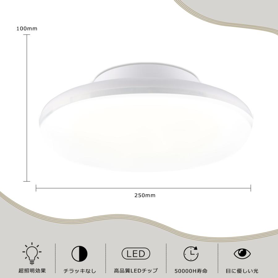 LEDシーリングライト 6畳 8畳用 人感センサー ライト 20W 4000LM 工事