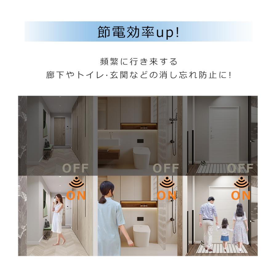 LEDシーリングライト 6畳 8畳用 人感センサー ライト 20W 4000LM 工事