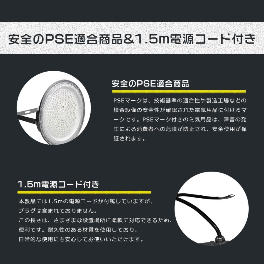 LED高天井灯 100W 1000W相当 20000LM 高天井用LED照明 円盤型 水銀灯