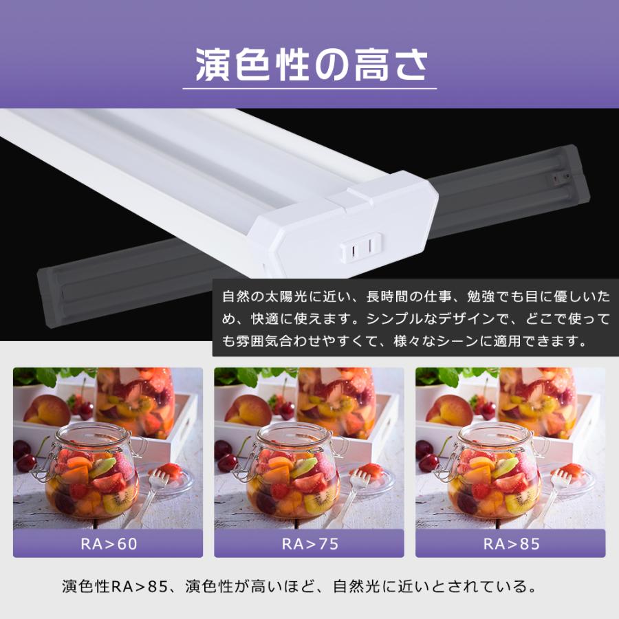 LED蛍光灯 器具一体型 36w LEDベースライト 2灯 4000lm 3段階調