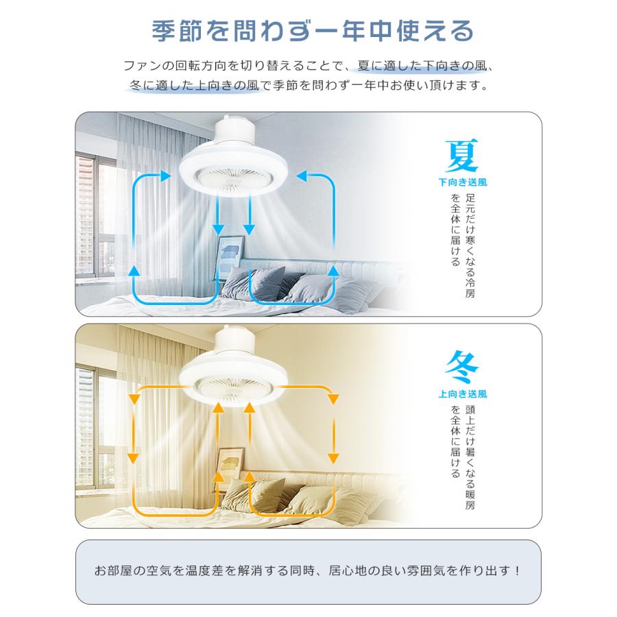 ファン付きシーリングライト シーリングファンライト 6畳 8畳