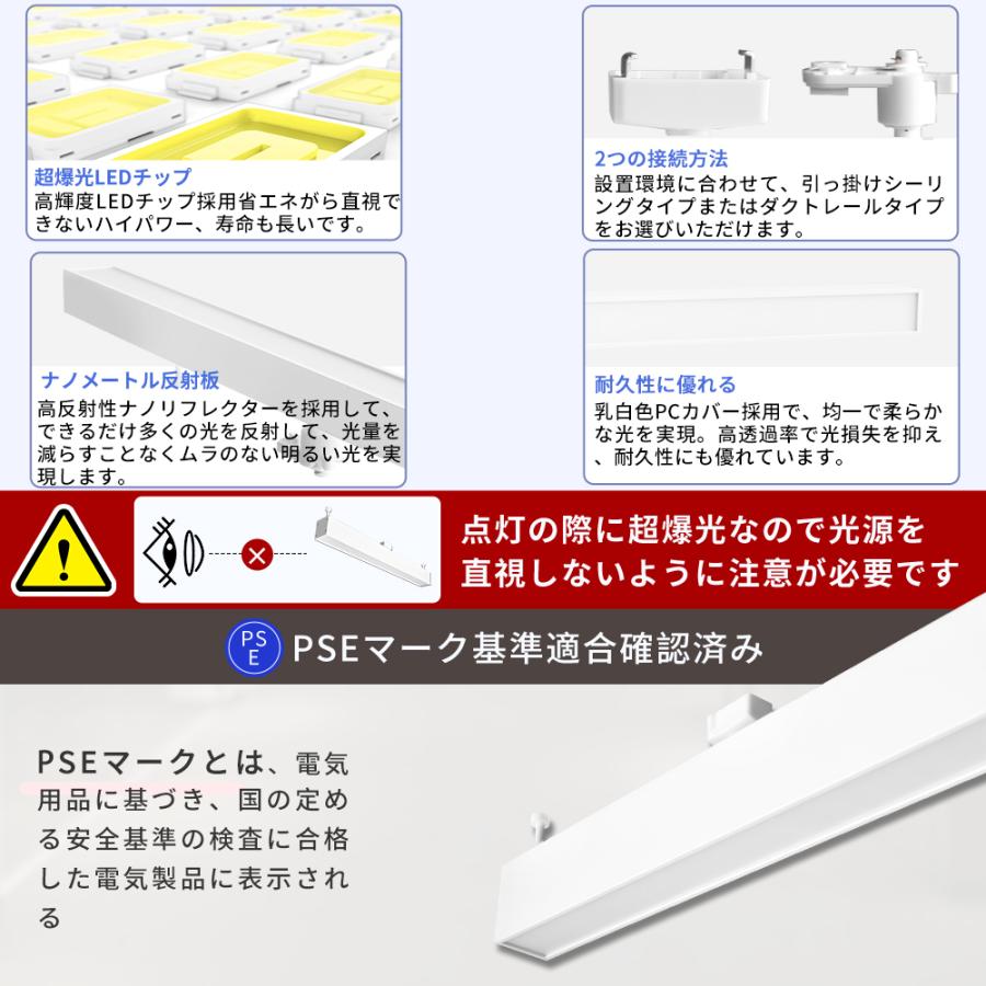 LEDシーリングライト 長方形 天井照明 直管蛍光灯 50W 10000LM 調光調