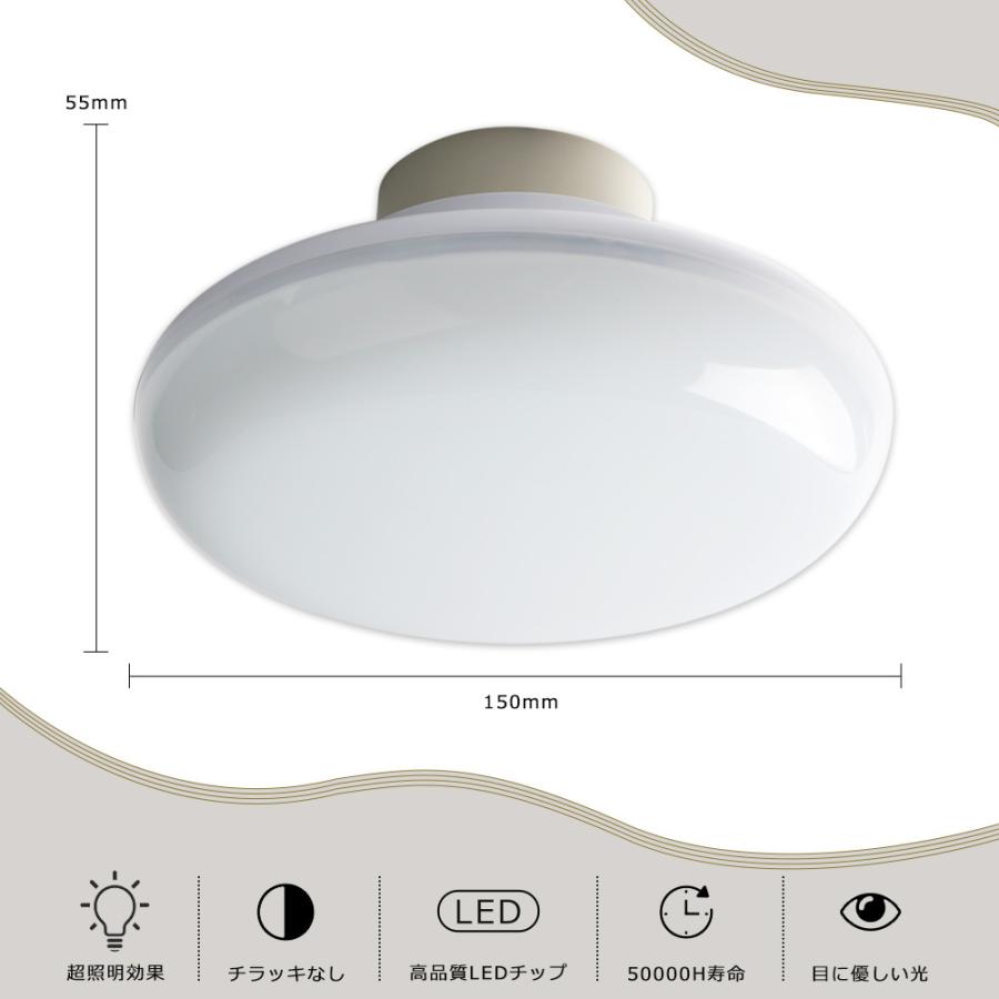 シーリングライト LED 小型 10W 白色4000K 2000LM 4畳半 6畳 丸型 電球 玄関 階段 台所 廊下 キッチン トイレ ...