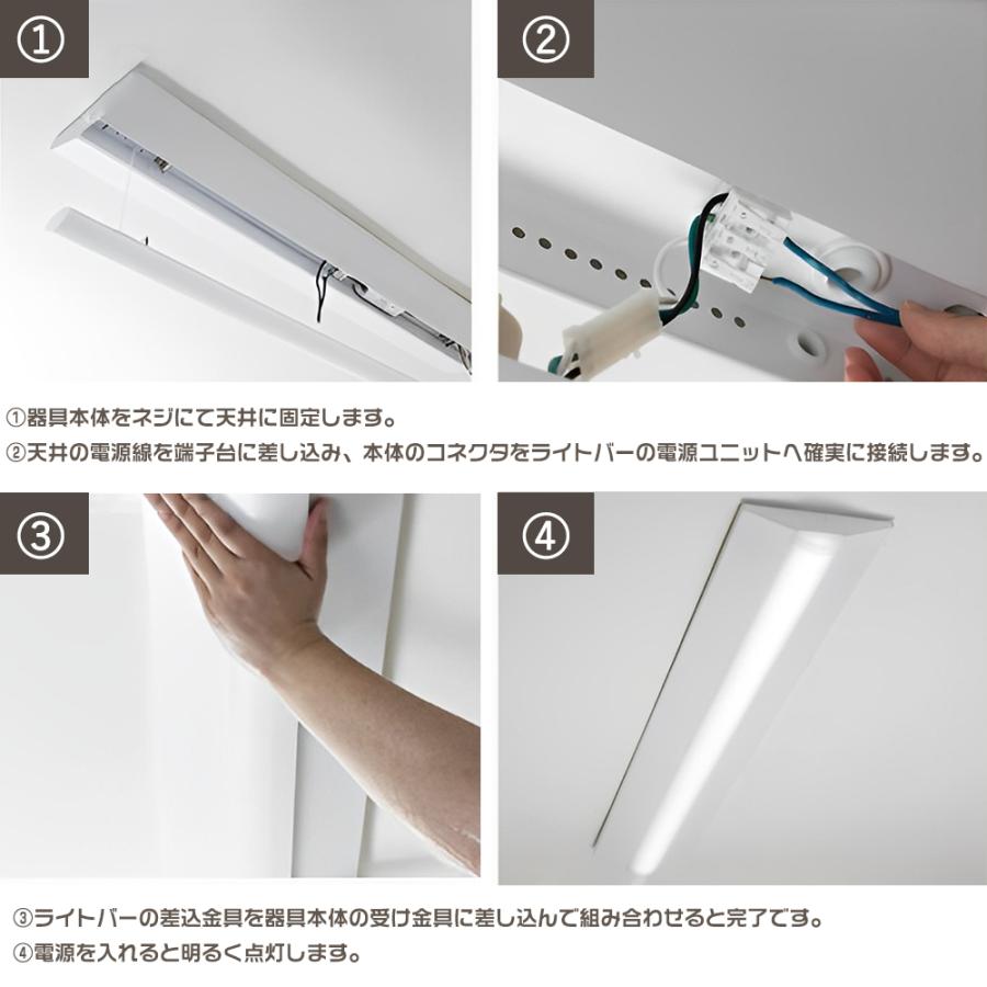 LEDベースライト 40W型 2灯相当 LED蛍光灯 器具一体型 40W 昼 LEDベースライト 40W型 2灯相当 LED蛍光灯 器具一体型 40W 昼