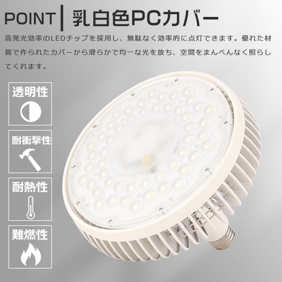 20個セット LEDバラストレス水銀灯 E39口金 100W 1000W水銀灯相当 LEDビーム電球 E39 ビーム型LED電球 水銀灯交換用 ハロゲン電球 天井照明 看板照明 倉庫照明の画像