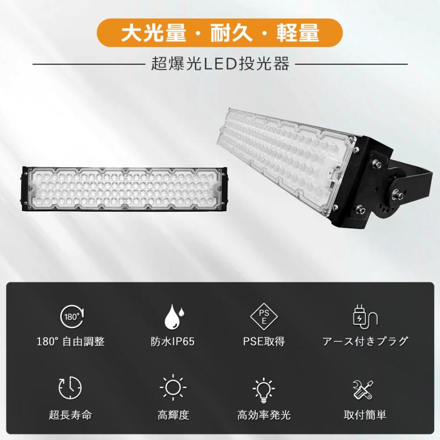 LED 作業灯 LED投光器 300W 3000W相当 超爆光60000LM IP65 防水 LED 作業灯 LED投光器 300W 3000W相当 超爆光60000LM IP65 防水