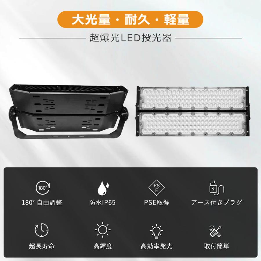 LED投光器 600W 6000W相当 120000lm IP65防水 防塵 屋外 超爆光 LED投光器 600W 6000W相当 120000lm IP65防水 防塵 屋外 超爆光