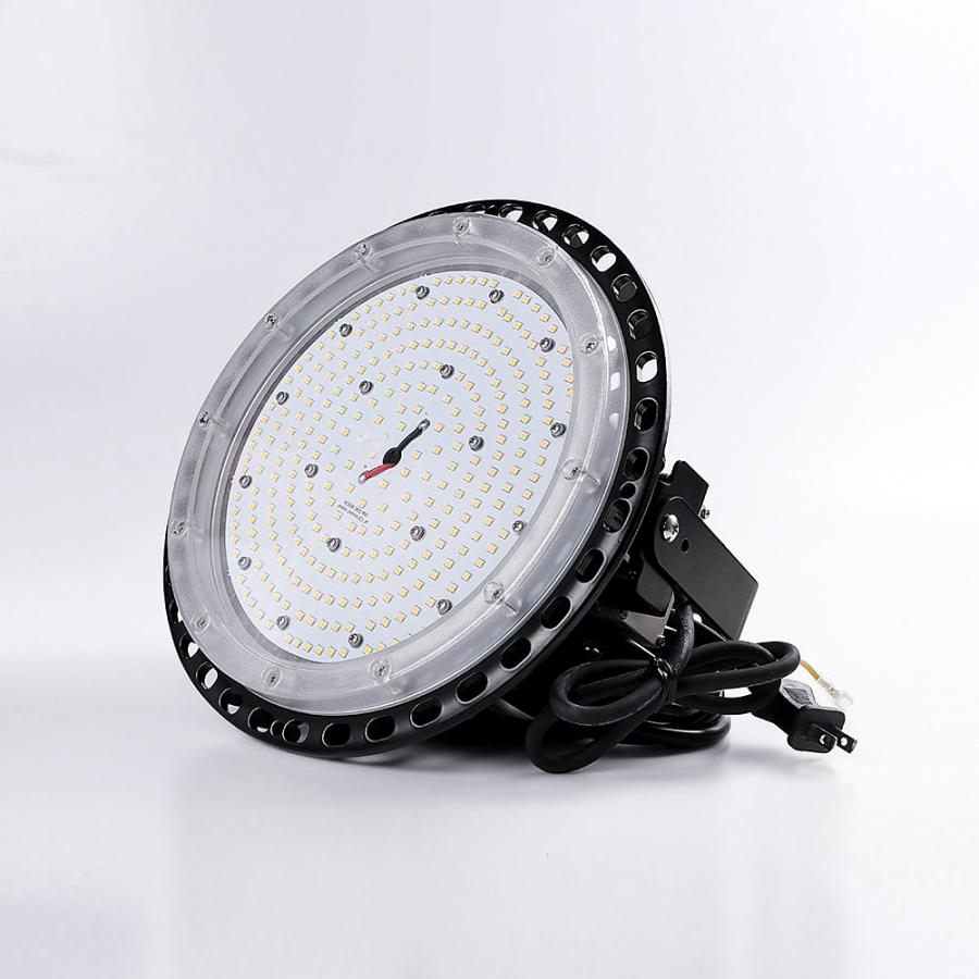 LED投光器 LED高天井灯 200W 40000lm UFO型 IP65 防水 照射角度120° 高