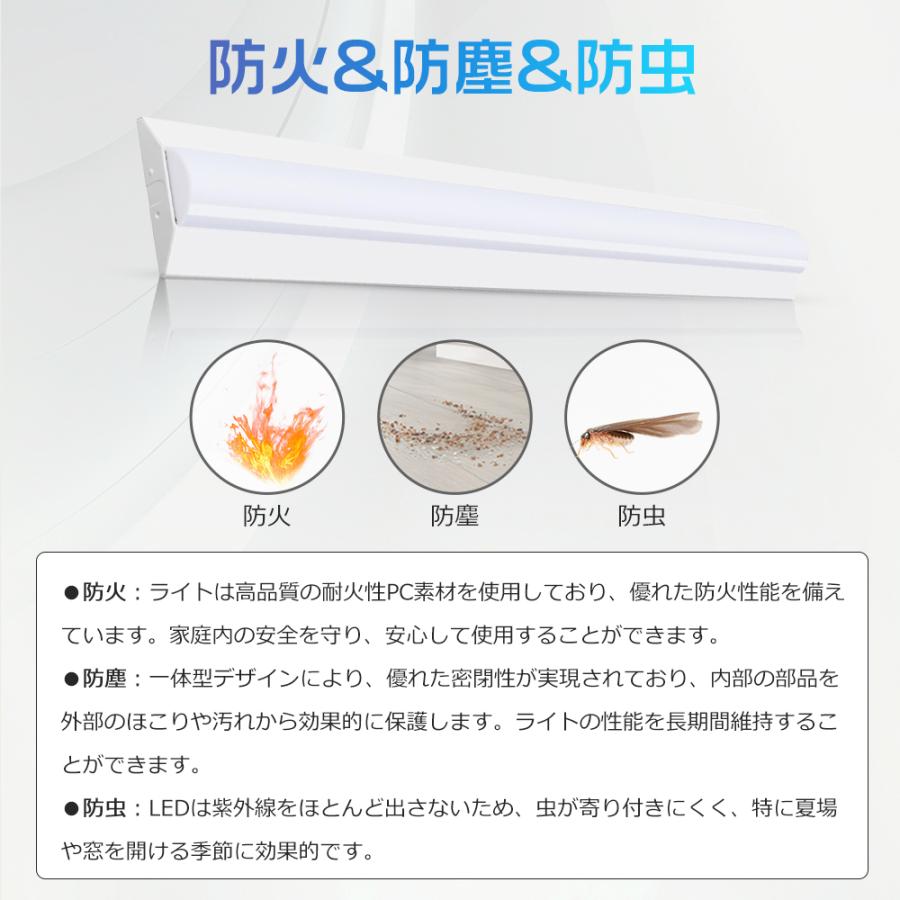 20台セット】逆富士型照明器具 ledベースライト 40w型2灯相当 調光調色