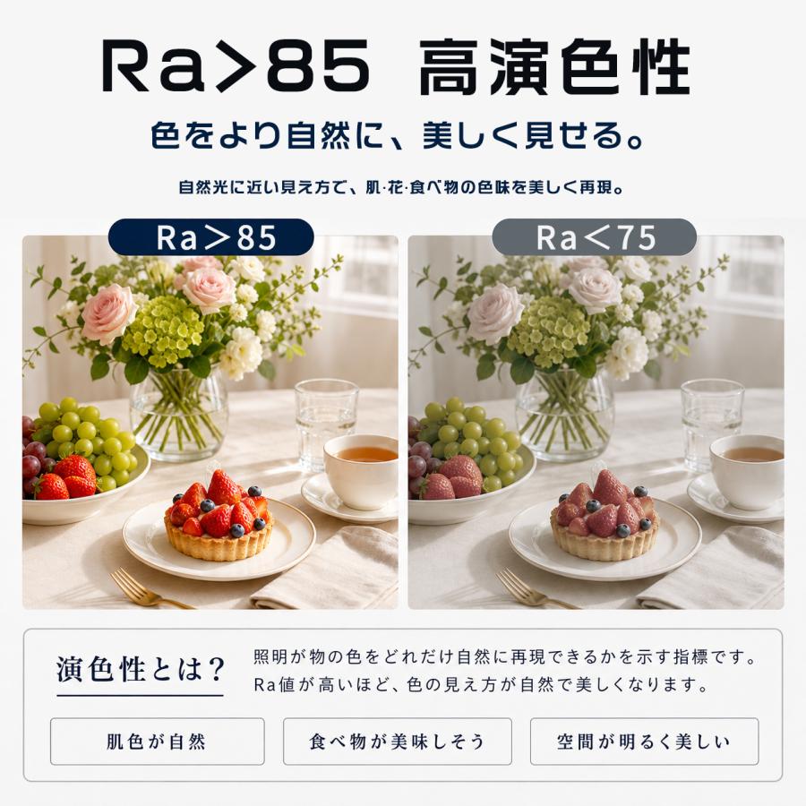 LEDダウンライト RGB 調光調色 100φ 埋込穴100mm 天井埋込型 リモコン