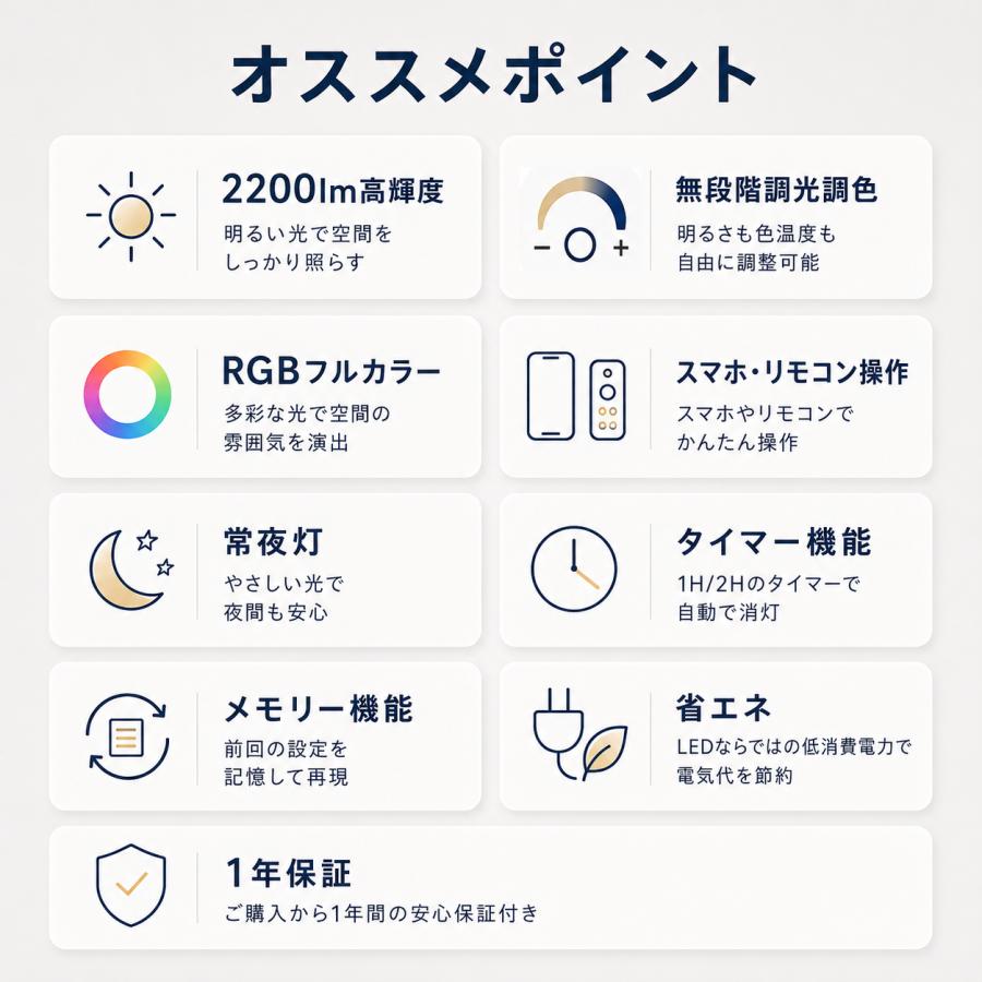 省エネ　LEDライト　調光　色合い調整可能　正面　サイド　点灯 新登場】LEDダウンライト 125φ 11W 2200lm RGB 無段階調光調色 常夜灯