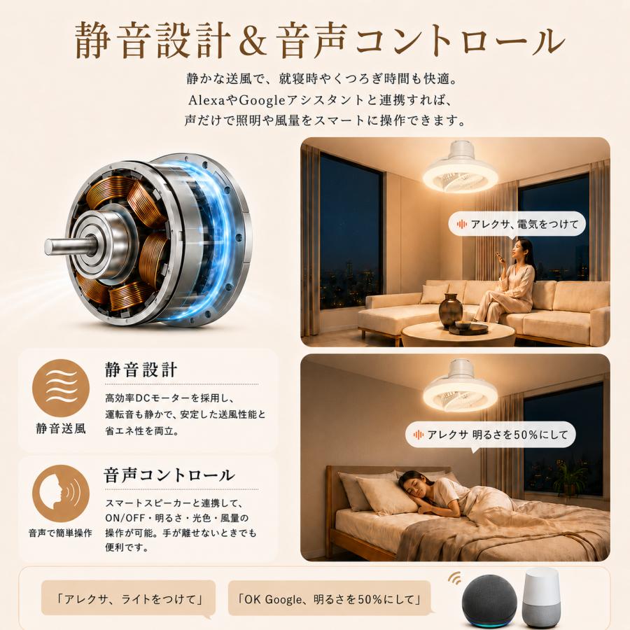 2026最新モデル シーリングファンライト led シーリングファン DC
