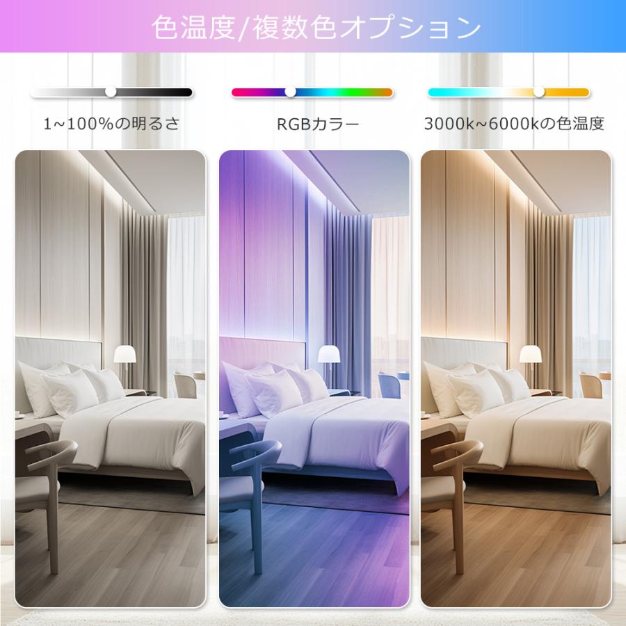 【30個セット】LEDシーリングライト 調光調色 薄型 20W 4000LM リモコン付 PSE認証 シーリングライト 8畳 小型 スマホ操作 和室 タイマー 常夜灯 リビング 寝室_5