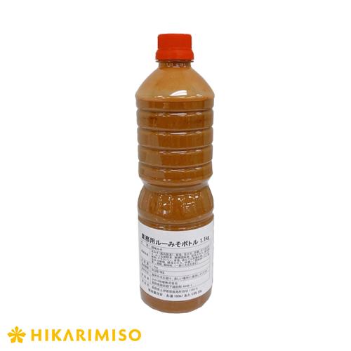 業務用 だし入り液味噌 ルーみそボトル 1 1kg 6本入セット おうちごはん ひかり味噌 調味料 大容量 ひかり味噌公式 Paypayモール店 通販 Paypayモール