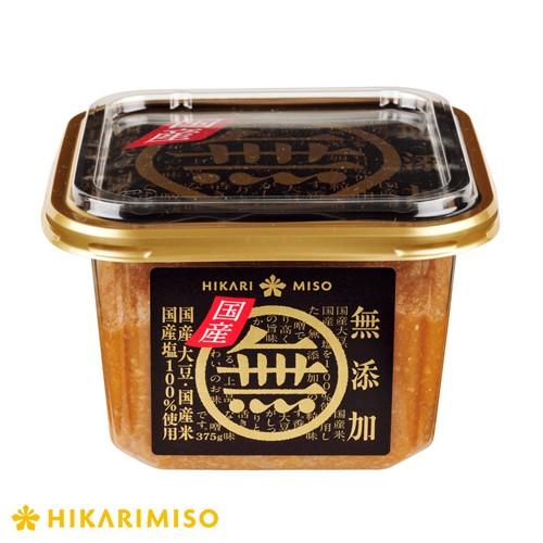 マル無 無添加味噌 国産375g 8個入 おうちごはん ひかり味噌 みそ ひかり味噌公式 Paypayモール店 通販 Paypayモール