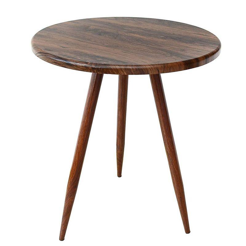 AKOZLIN ダイニングテーブル 直径70cm カフェテーブル 丸テーブル ラウンドテーブル 食卓 サイドテーブル ラウンド 円形70?×
