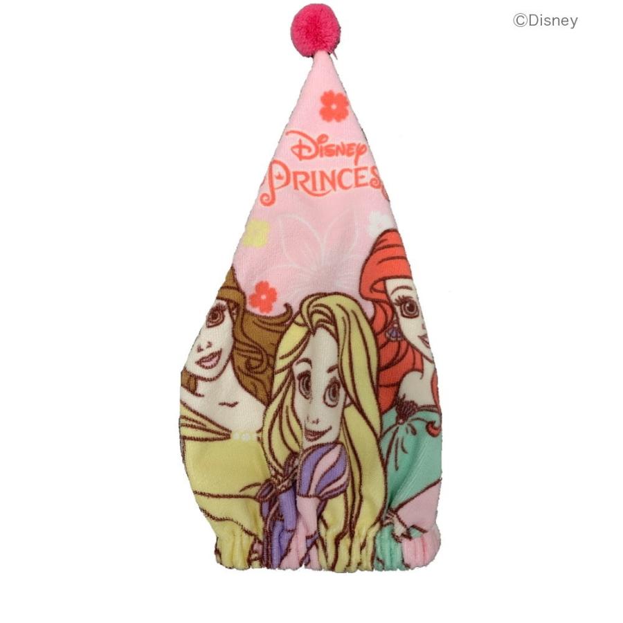 マイクロキャップタオル ディズニープリンセス キュートフラワーズフル ディズニー 水泳小物 スイミング プール タオル 丸眞 マルシン