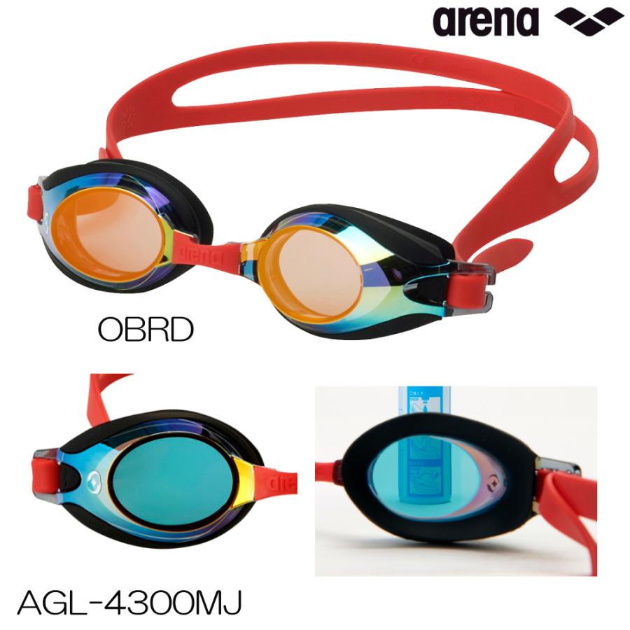 FINA承認】arena（アリーナ）競泳用スイミングゴーグルAGL-1【色】黄