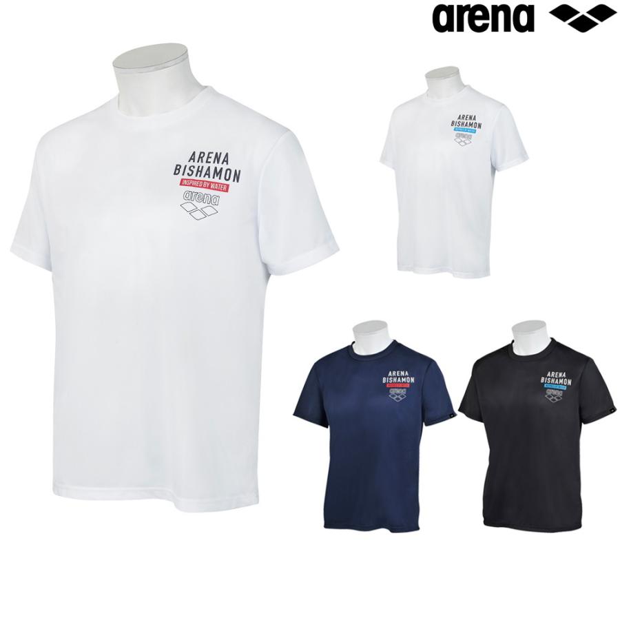 アリーナ Arena Tシャツ メンズ 高級 Amuqja52 年秋冬モデル バックメッシュ Bishamon