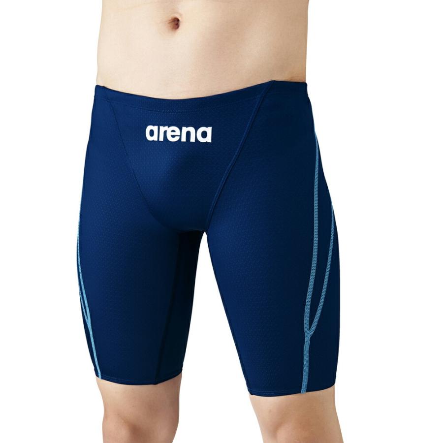 競泳水着 メンズ アリーナ fina承認 ARENA ハーフスパッツ AQUA 