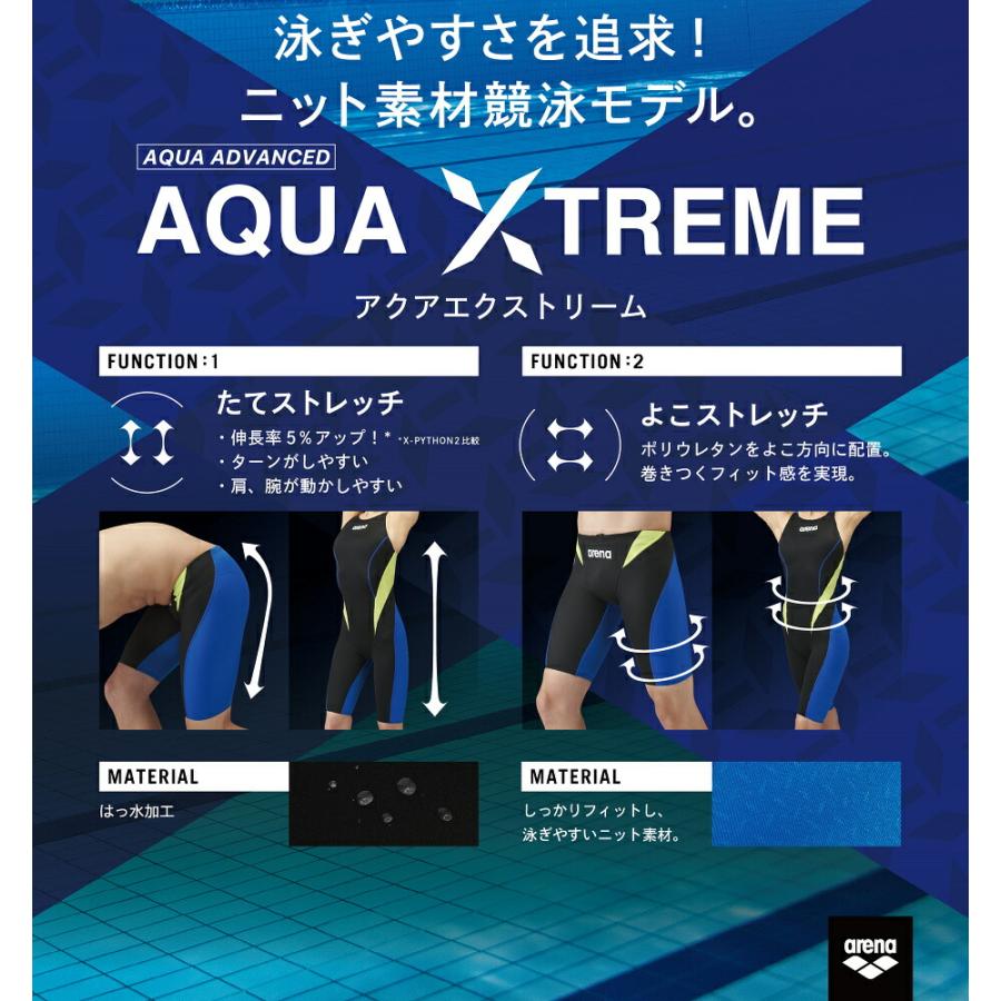 競泳水着 ジュニア女子 アリーナ 子供 fina承認 ARENA リミック AQUA ADVANCED AQUA XTREME ARN-1025WJ｜hikarisp｜11