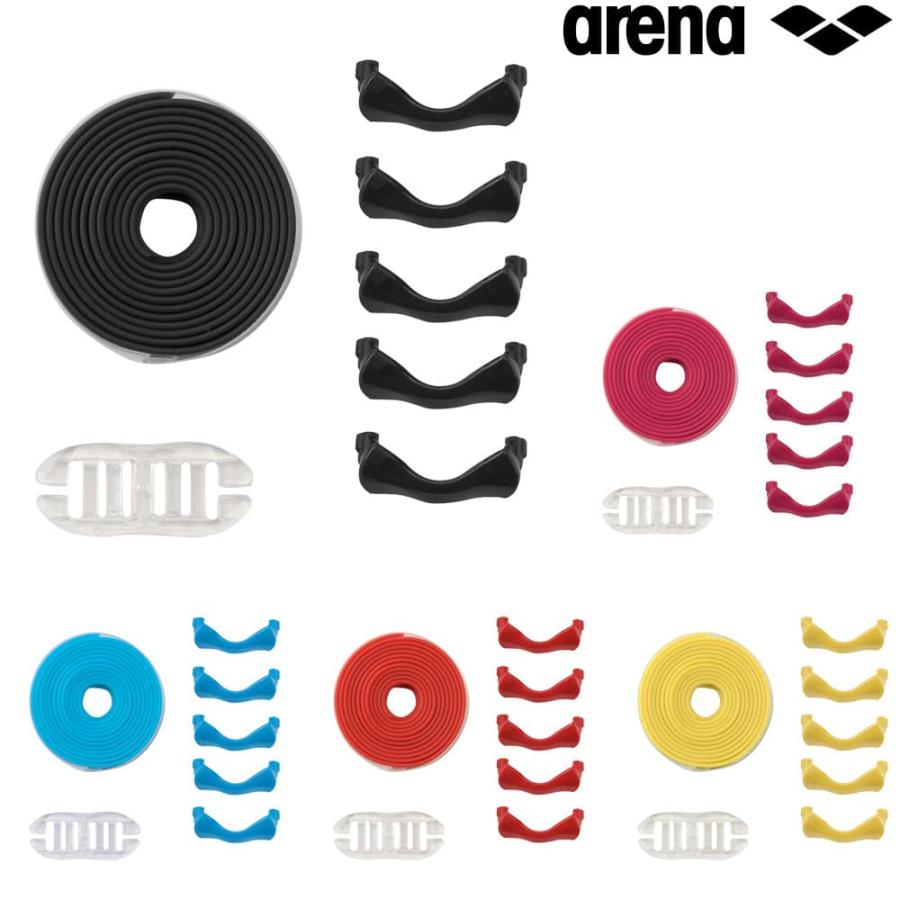 A1000gセット@ アリーナ（arena） 水泳 レーシングゴーグル用パーツセット アクア