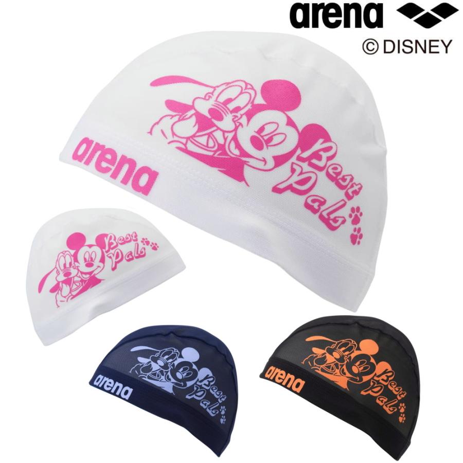 アリーナ ARENA 水泳 メッシュキャップ ラバープリント