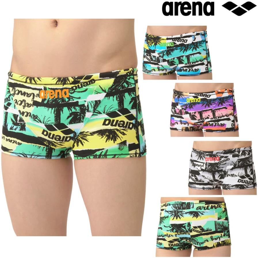 アリーナ ARENA 競泳水着 練習用水着 メンズ トレーニングスパッツ ショートレッグ タフスーツ タフスキンEP 競泳練習水着 2025年春夏モデル AS5SWM27M | アリーナ