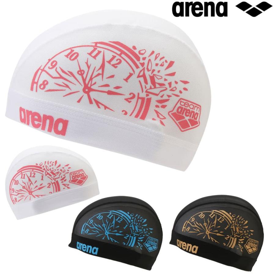アリーナ（arena） 水泳 メッシュキャップ team arena スイムキャップ