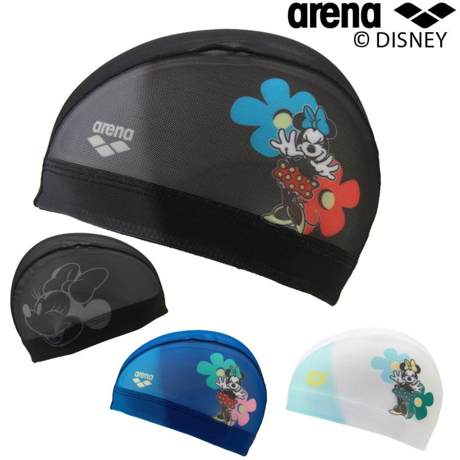 アリーナ（arena） 水泳 メッシュキャップ 昇華プリント ディズニー
