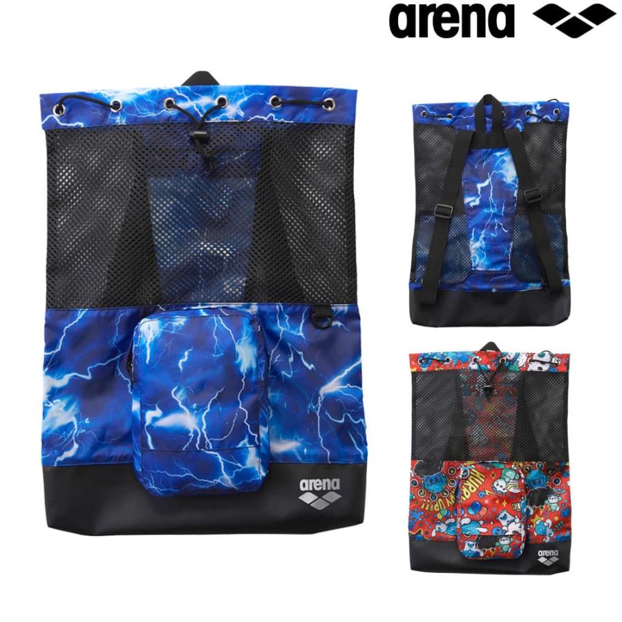 アリーナ（arena） 水泳 アリーナくん STORM CLOUDS メッシュバック