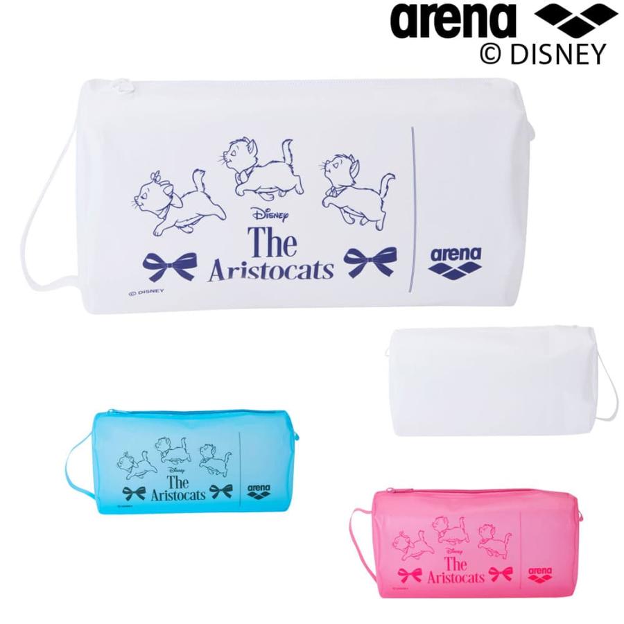 arena ディズニーヴィランズ 練習用水着 キャップ プルーフバッグ3点