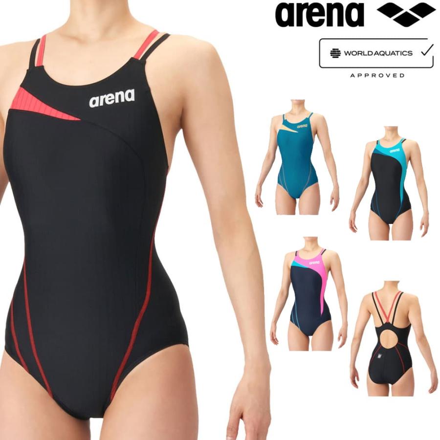 アリーナ（arena） 競泳水着 レディース WA承認 AQUA RACING ECO AQUA