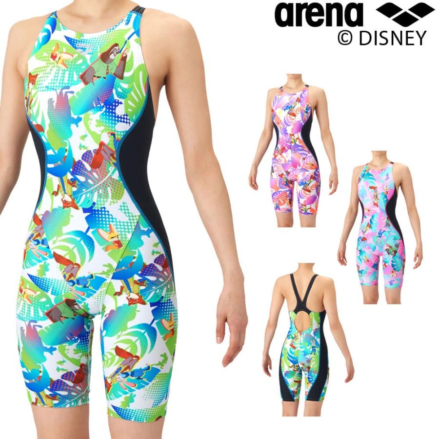 arena 競泳水着レディース アリーナ（arena） 競泳水着 レディース WA承認 ハーフスパッツ AQUA