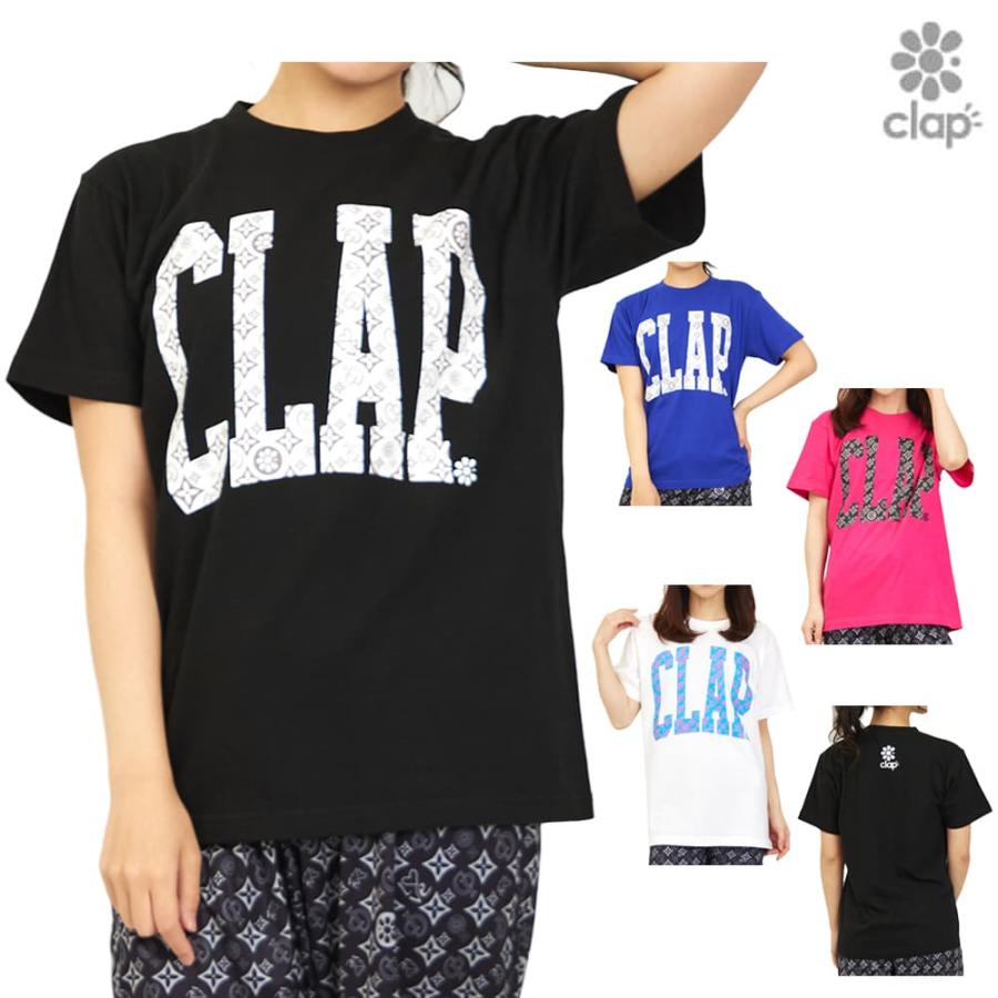 clap（クラップ） モノグラムクラップ Tシャツ 半袖 レディース スポーツアパレル トレーニング フィットネス 女性 CTS26010 ...