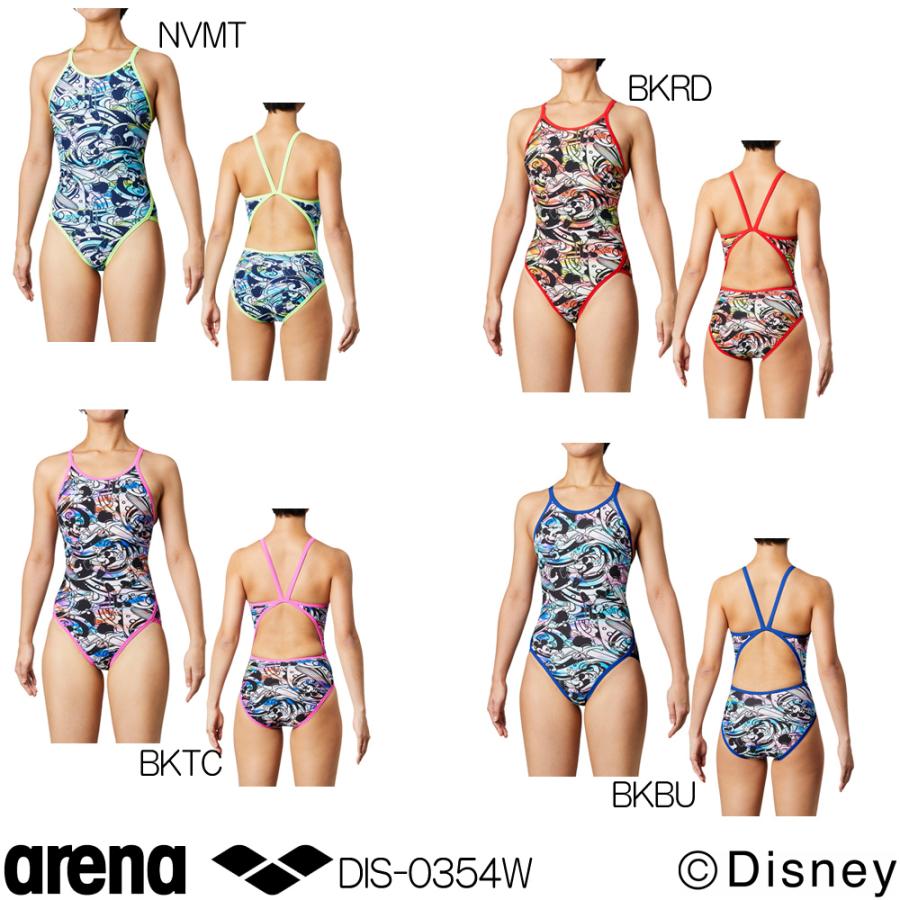 アリーナ Arena 競泳水着 レディース 練習用 スーパーフライバック ディズニー ミッキー タフスキンd 競泳練習水着 年秋冬モデル Dis 0354w Swimshopヒカリスポーツ 通販 Paypayモール