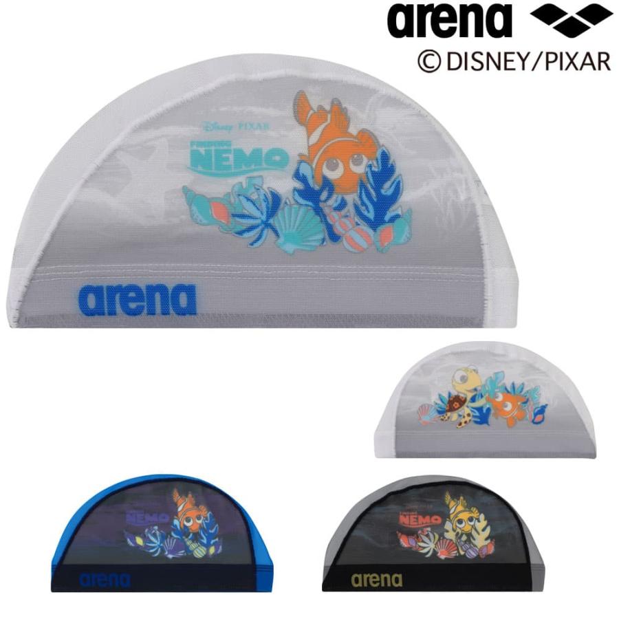アリーナ ARENA 水泳 メッシュキャップ スイムキャップ 昇華