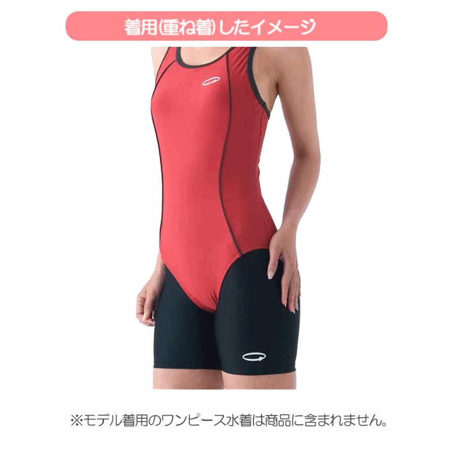 DUX-8010N ヒカリスポーツオリジナルレディース水着用 重ね着スパッツ