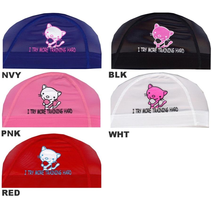 HS-140 ヒカリスポーツオリジナルメッシュキャップ ネコちゃん・もっと