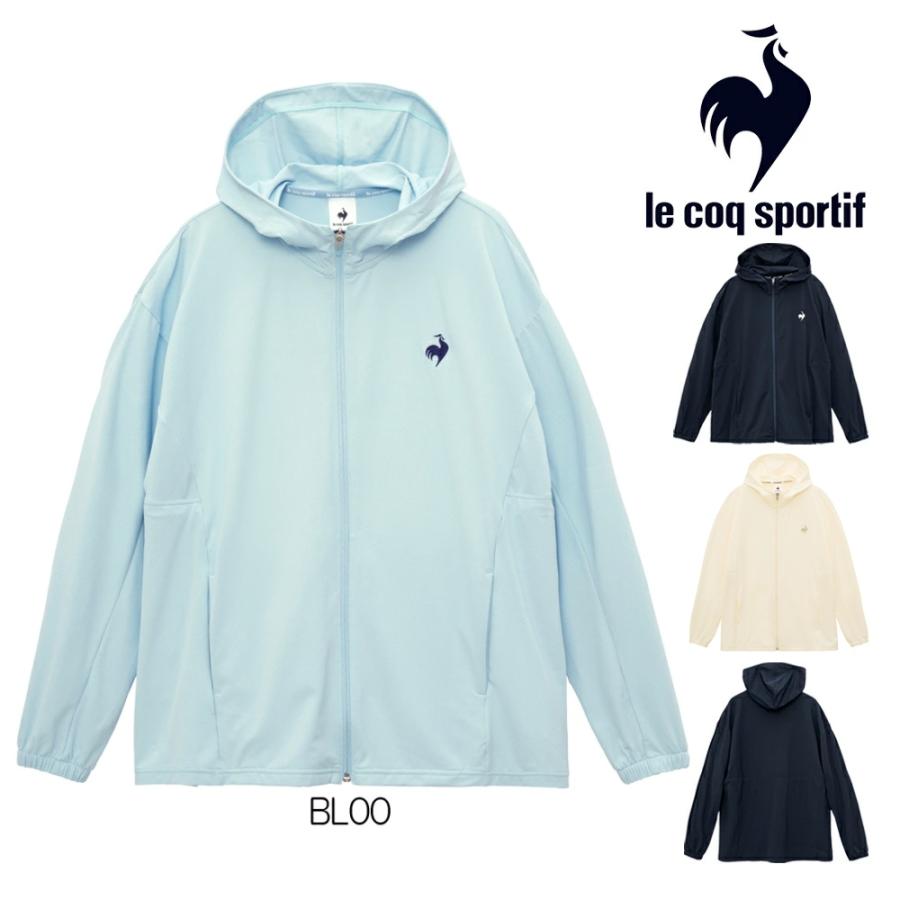 le coq sportif ルコックスポルティフ 接触冷感UVシャツパーカー
