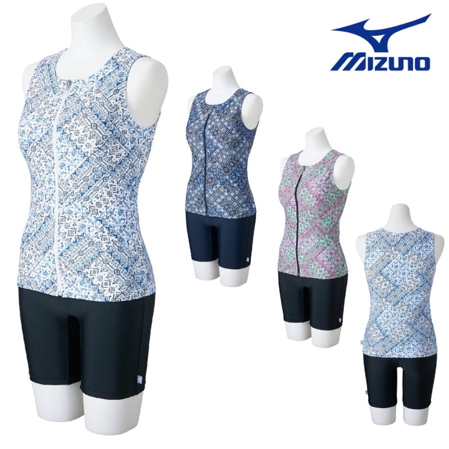 ミズノ MIZUNO フィットネス水着 レディース セパレーツ パッド付き 2025年秋冬モデル N2JGC851 MIZUNO（ミズノ） フィットネス水着 レディース セパレーツ パッド付き