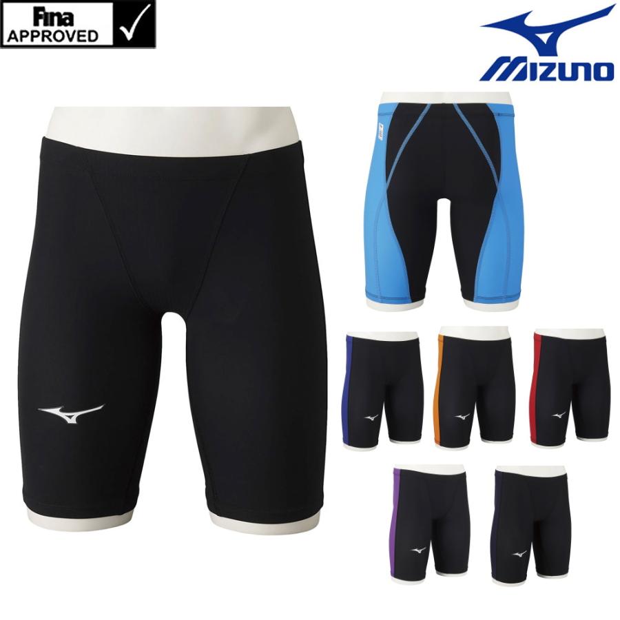 MIZUNO ミズノ 競泳 布帛 ハーフスパッツ N2MB2011 XSサイズ