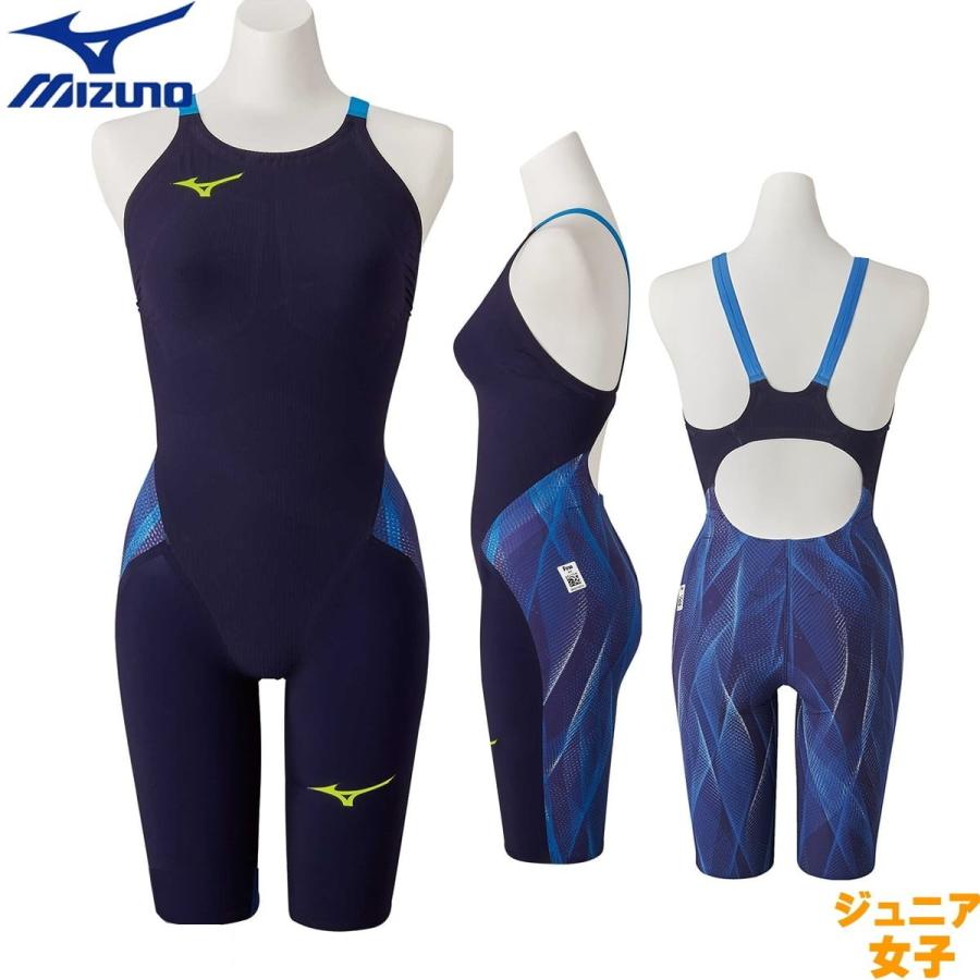 楽天 ミズノ 競泳水着 ジュニア女子 Gx Sonic5 St スプリンター オーロラ ブルー ハーフスーツ Mizuno 年モデル N2mg01 J 人気ブランドを Altammamfactory Com Jo