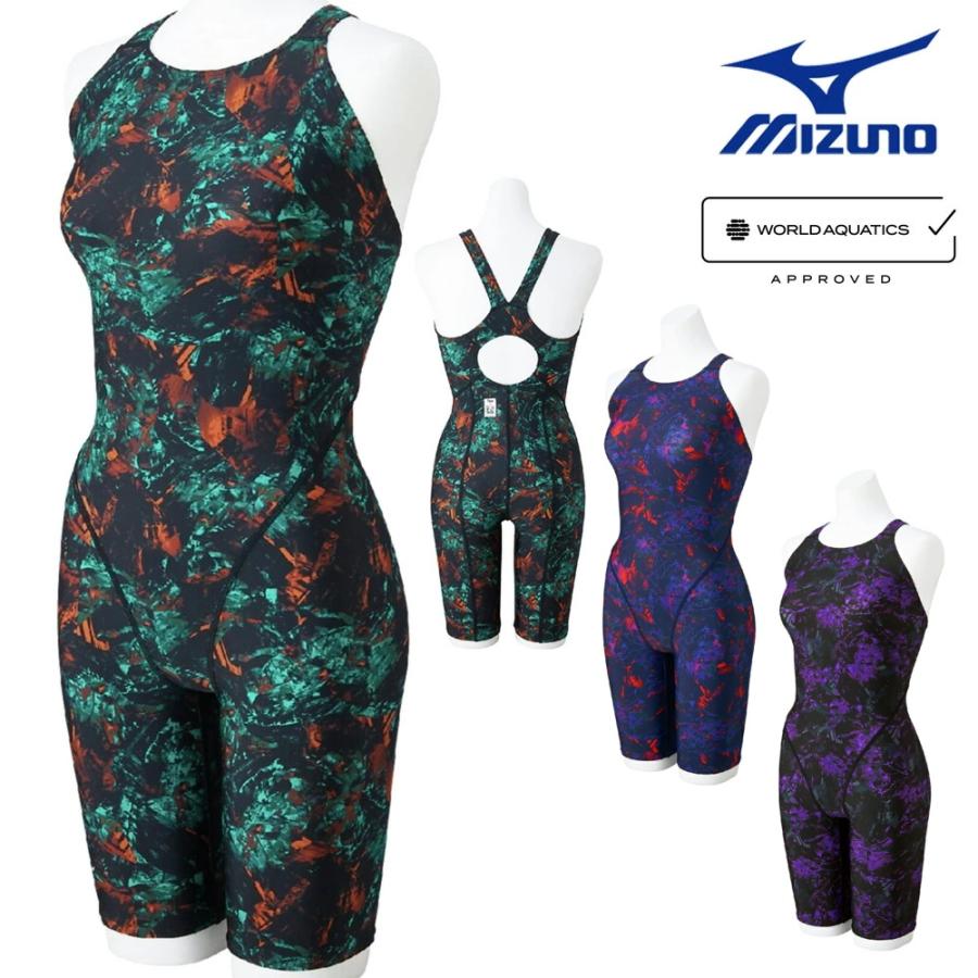 新品　ミズノ 水着　競泳練習用水着 　WA承認モデル　 オールインワン 2XL MIZUNO ミズノ 競泳水着 レディース WA承認 2XLサイズ（XOサイズ