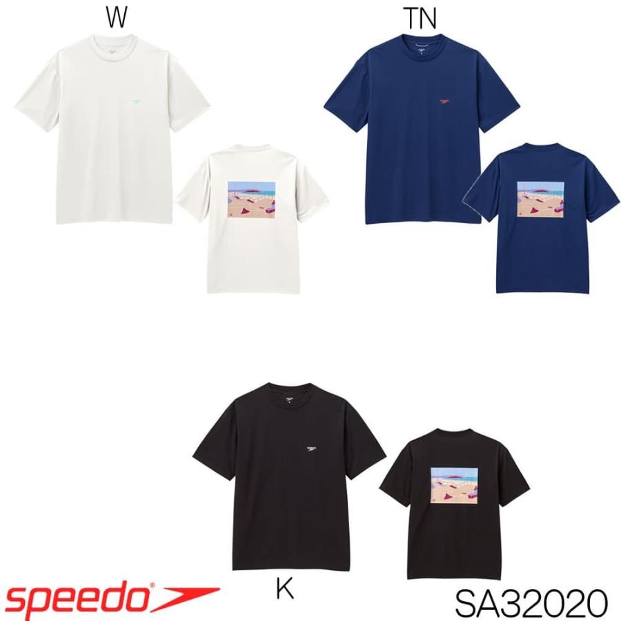 スピード SPEEDO Tシャツ ショートスリーブランドスケープグラフィックプリントティー ECO Dry Polyester 2020年春夏モデル SA32020｜hikarisp｜02