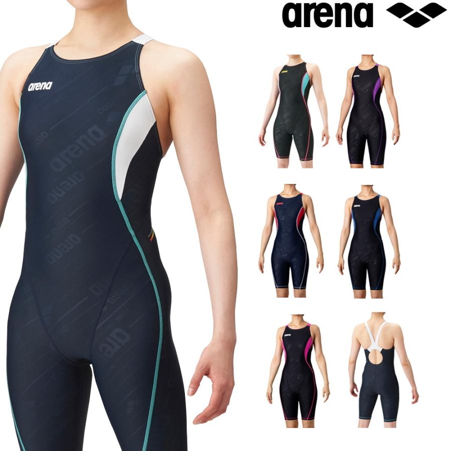  アリーナ ARENA 競泳水着 レディース 練習用 セイフリーバックスパッツ(着やストラップ) タフスキンフレックス 競泳練習水着 SAR Bildidee 