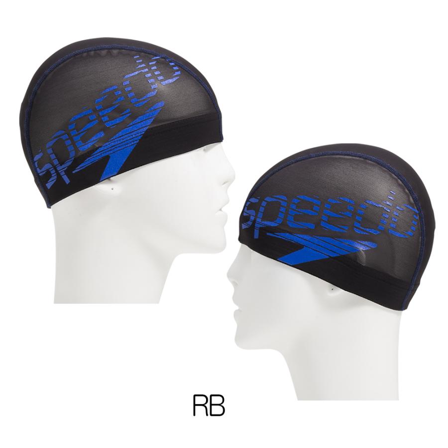 speedo スピード SPEEDO 水泳 Big Stackメッシュキャップ スイム