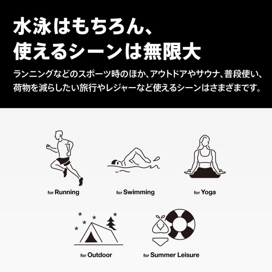 スピード SPEEDO 水泳 Micro マイクロ セームタオル(M) ソフトセーム 暑さ対策 熱中症対策 速乾セームタオル 柔らかい SE62003 | speedo | 06