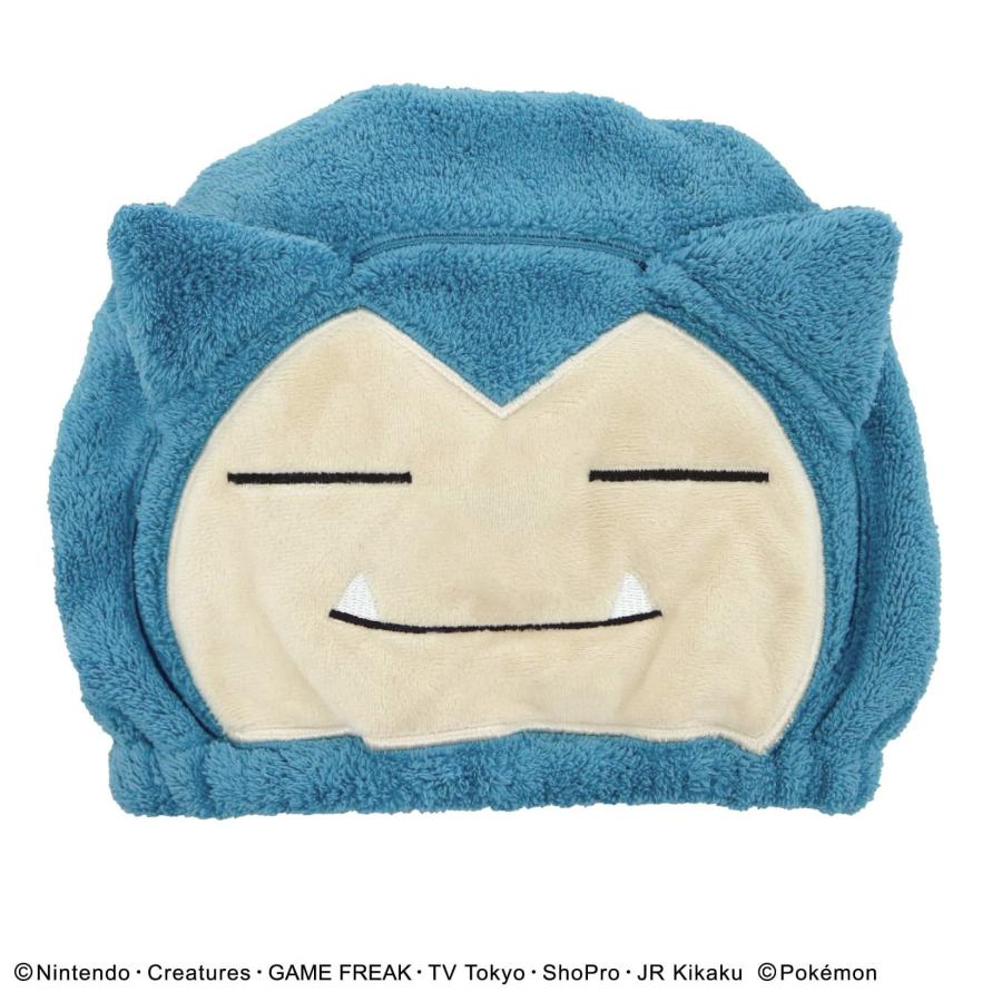 タオルキャップ ヘアーキャップ ポケットモンスター カビゴン サンタン